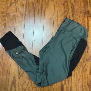 Champion Legging Green And Black Large